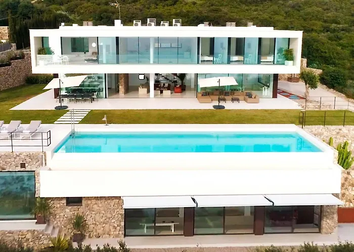 Villa Alkaram de lujo con vistas panorámicas al mar Zahara de los Atunes